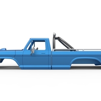 Shell of vintage Monster Truck Version 1 Scale 1:25 - Thumbnail 9