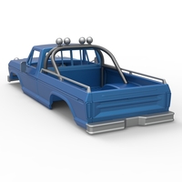 Shell of vintage Monster Truck Version 1 Scale 1:25 - Thumbnail 13