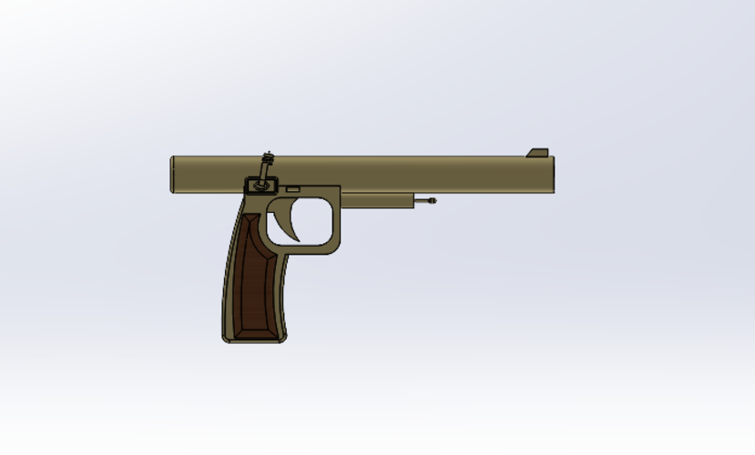 ONE PIECE PISTOL OF SAINT CHARLOS 3D Print 528051