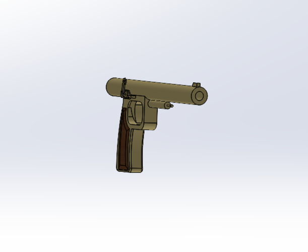 ONE PIECE PISTOL OF SAINT CHARLOS 3D Print 528053