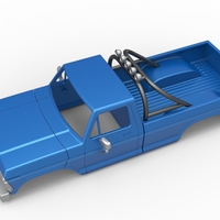 Shell of vintage Monster Truck Version 2 Scale 1:25 - Thumbnail 2