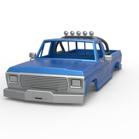 Shell of vintage Monster Truck Version 2 Scale 1:25 - Thumbnail 4