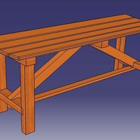 Sitting bench - Thumbnail 2