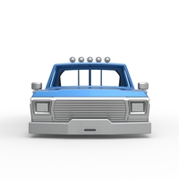 Shell of vintage Monster Truck Version 2 Scale 1:25 - Thumbnail 5