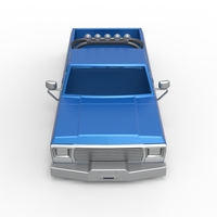 Shell of vintage Monster Truck Version 2 Scale 1:25 - Thumbnail 6