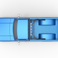 Shell of vintage Monster Truck Version 2 Scale 1:25 - Thumbnail 9
