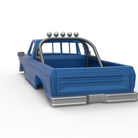 Shell of vintage Monster Truck Version 2 Scale 1:25 - Thumbnail 11