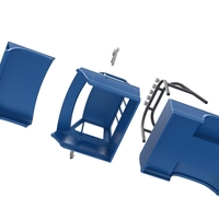 Shell of vintage Monster Truck Version 2 Scale 1:25 - Thumbnail 16