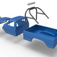 Shell of vintage Monster Truck Version 2 Scale 1:25 - Thumbnail 20