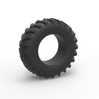 Tractor tire 17 Scale 1:25 - Thumbnail 1