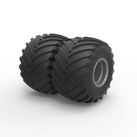 Monster Jam Double Wheel Scale 1:25 - Thumbnail 2