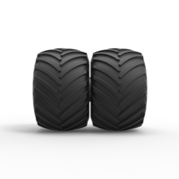 Monster Jam Double Wheel Scale 1:25 - Thumbnail 4