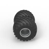 Monster Jam Double Wheel Scale 1:25 - Thumbnail 6