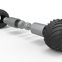 Monster Jam Double Wheel Scale 1:25 - Thumbnail 11