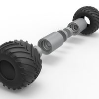 Monster Jam Double Wheel Scale 1:25 - Thumbnail 13