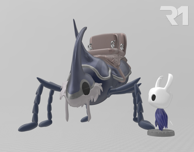 THE LAST STAG | HOLLOW KNIGHT DIORAMA COLLECTIBLE STATUE 3D Print 528314