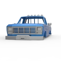 Shell of vintage Monster Truck V3 Scale 1:25 - Thumbnail 6