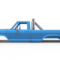 Shell of vintage Monster Truck V3 Scale 1:25 - Thumbnail 9