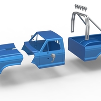 Shell of vintage Monster Truck V3 Scale 1:25 - Thumbnail 16