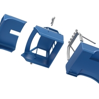 Shell of vintage Monster Truck V3 Scale 1:25 - Thumbnail 18