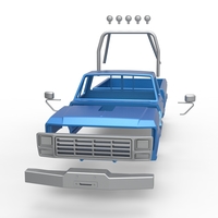 Shell of vintage Monster Truck V3 Scale 1:25 - Thumbnail 19