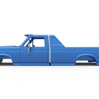 Shell of vintage Monster Truck V4 Scale 1:25 - Thumbnail 7