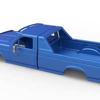 Shell of vintage Monster Truck V4 Scale 1:25 - Thumbnail 10