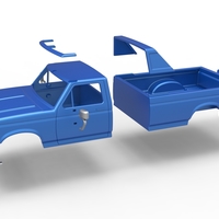 Shell of vintage Monster Truck V4 Scale 1:25 - Thumbnail 14