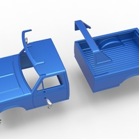 Shell of vintage Monster Truck V4 Scale 1:25 - Thumbnail 15