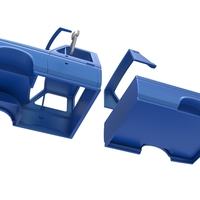 Shell of vintage Monster Truck V4 Scale 1:25 - Thumbnail 16