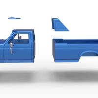 Shell of vintage Monster Truck V4 Scale 1:25 - Thumbnail 18