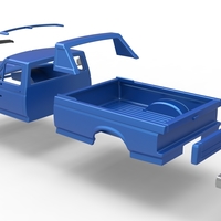 Shell of vintage Monster Truck V4 Scale 1:25 - Thumbnail 20