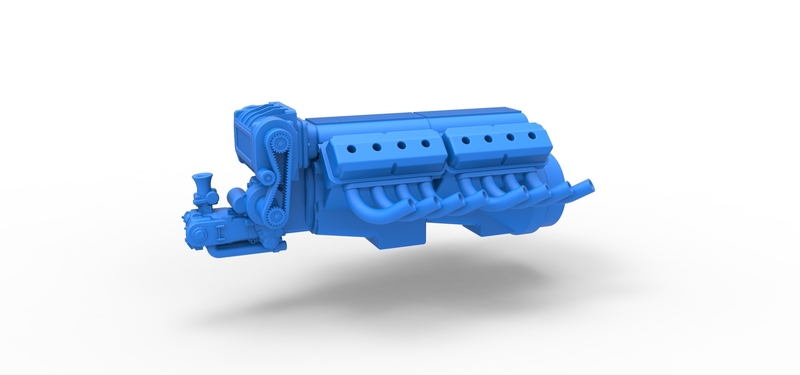 Engine 2 V8 Version 6 Scale 1:25