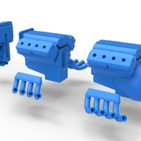 Engine 2 V8 Version 6 Scale 1:25 - Thumbnail 20