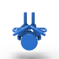 Quad turbo V8 Engine Scale 1:25 - Thumbnail 13