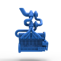 Twin Turbo straight-six engine V3 Scale 1:25 - Thumbnail 13