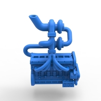 Twin Turbo straight-six engine V3 Scale 1:25 - Thumbnail 14