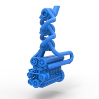 Triple Turbo straight-six engine Scale 1:25 - Thumbnail 2