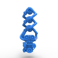 Triple Turbo straight-six engine Scale 1:25 - Thumbnail 4