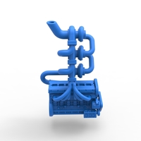 Triple Turbo straight-six engine Scale 1:25 - Thumbnail 14