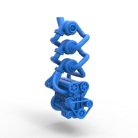 Triple Turbo straight-six engine Scale 1:25 - Thumbnail 16