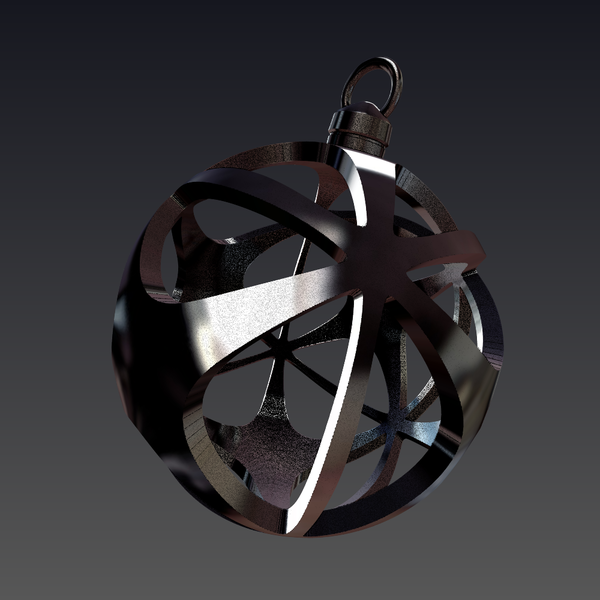  Christmas ball circle star
