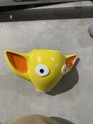 Yellow Pikmin Planter 3D Print 528793