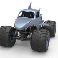 Shark Monster Truck Scale 1:25 - Thumbnail 5