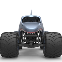 Shark Monster Truck Scale 1:25 - Thumbnail 7