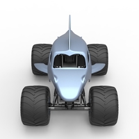 Shark Monster Truck Scale 1:25 - Thumbnail 8