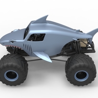 Shark Monster Truck Scale 1:25 - Thumbnail 10