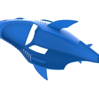 Shark shell for monster truck Scale 1:25 - Thumbnail 3