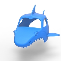 Shark shell for monster truck Scale 1:25 - Thumbnail 4