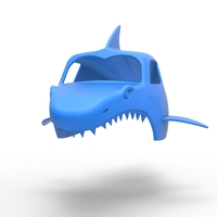 Shark shell for monster truck Scale 1:25 - Thumbnail 5